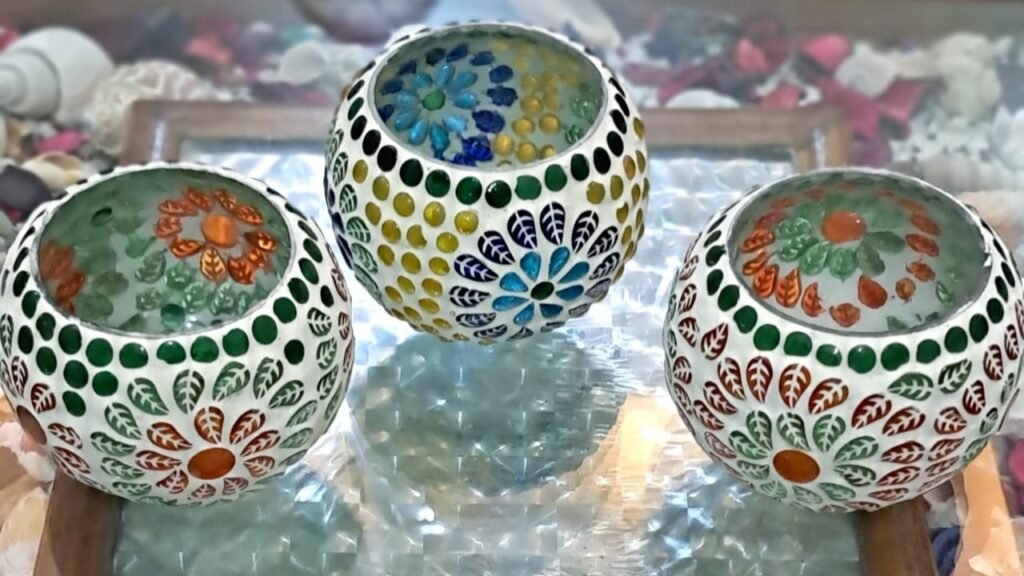 handcrafted light holders