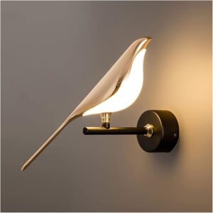 Desidiya Metal Modern Chirpy LED Bird Pendant Light for Home Décor